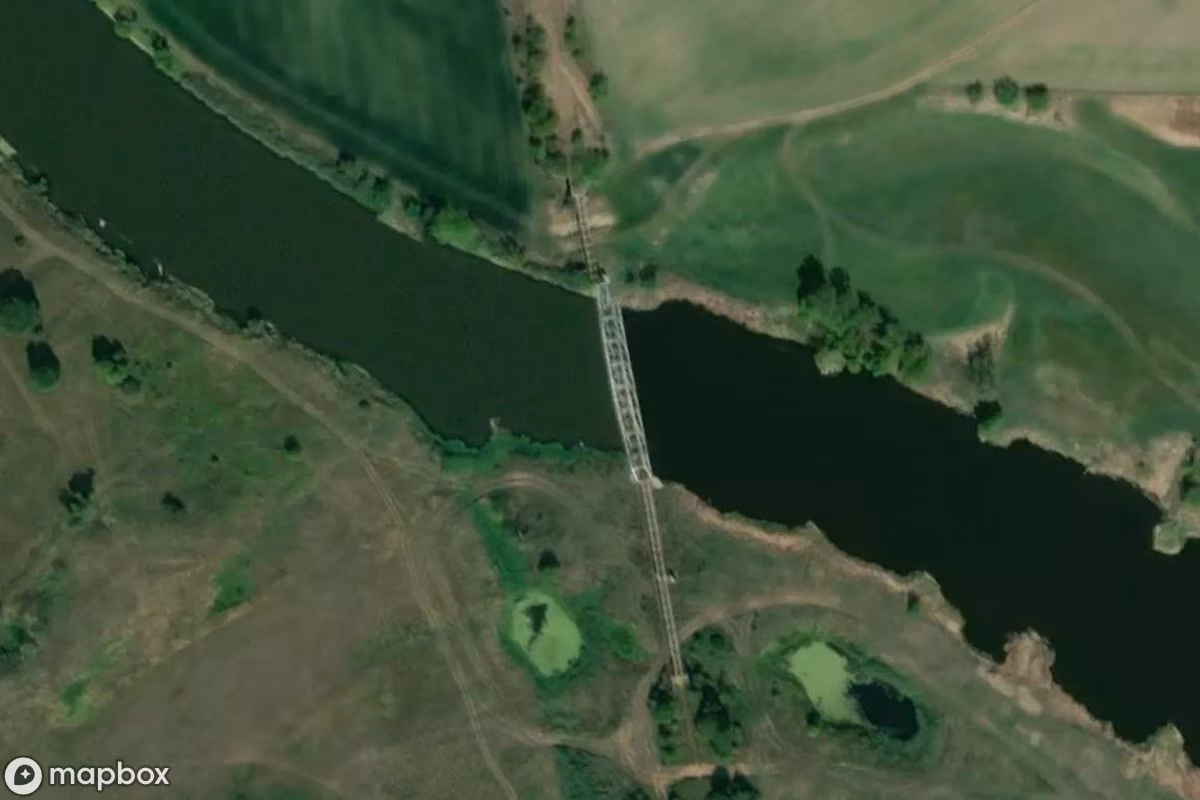 Verlassene Eisenbahnbrücke