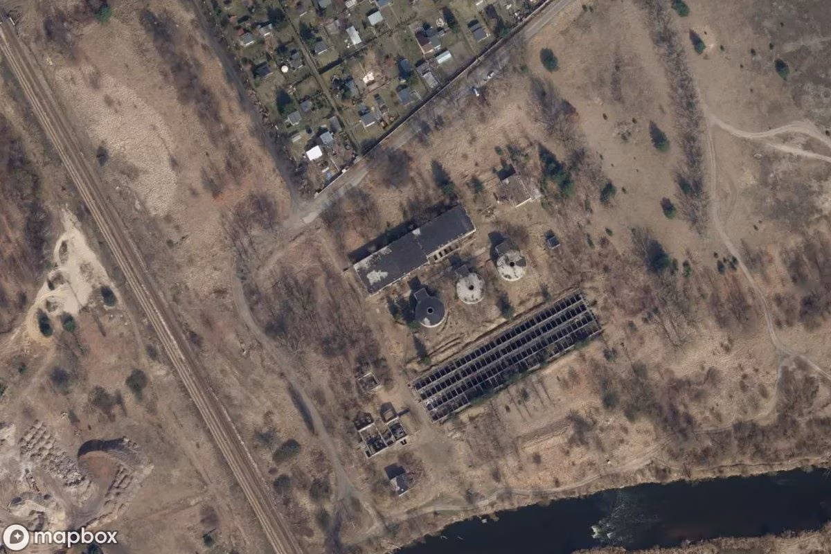 Kläranlagen-Ruinen Tomaszów