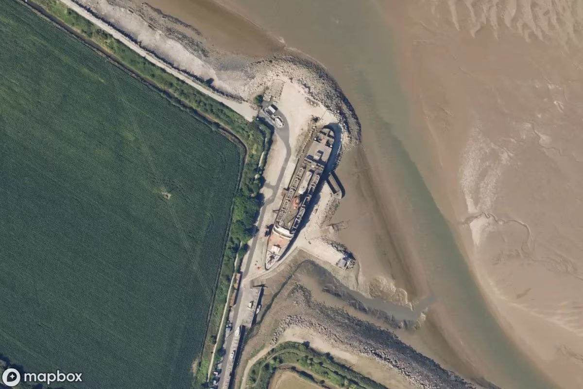 Schiffwrack Duke of Lancaster