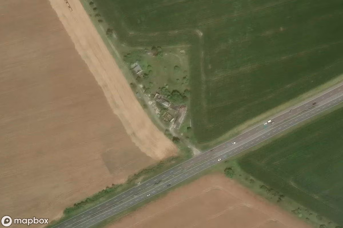 Hausruine bei Landsberg