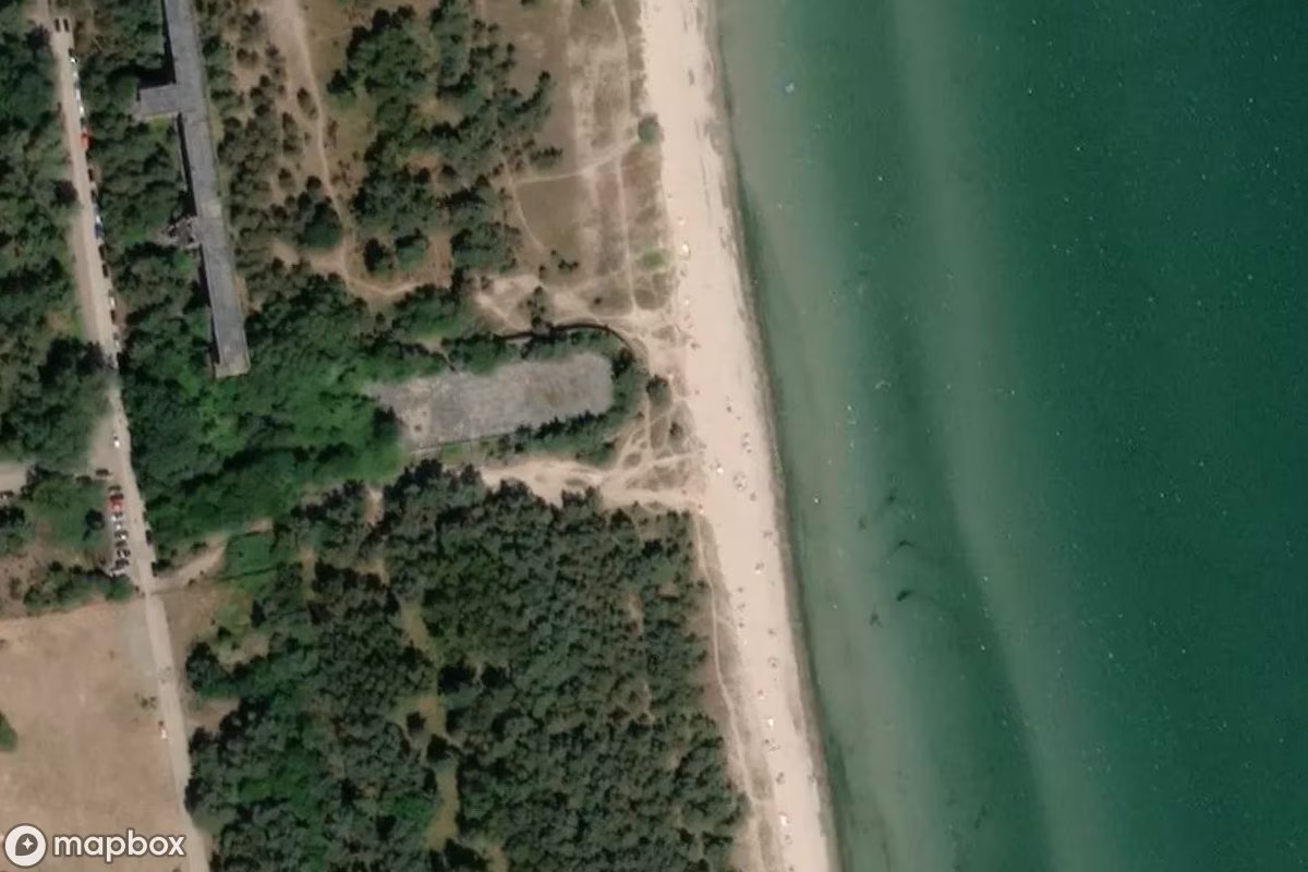 Prora Außenanlage am Strand