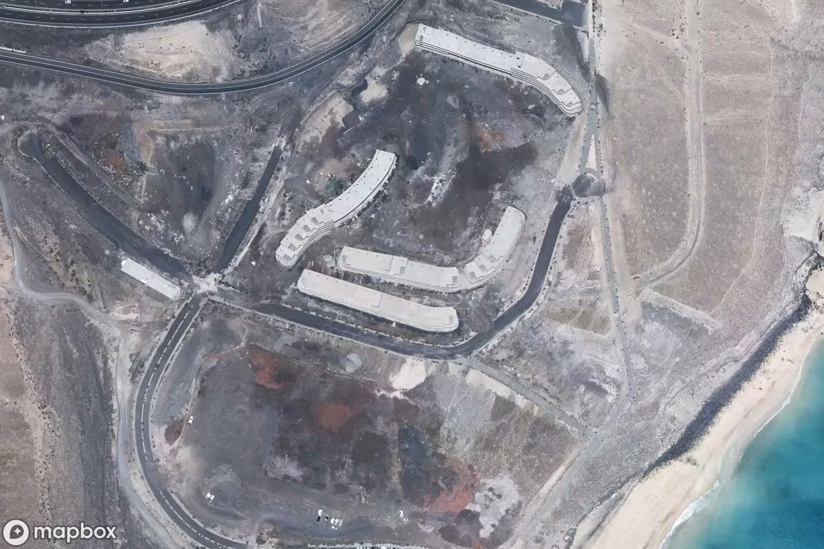 Unvollendete Hotelanlage