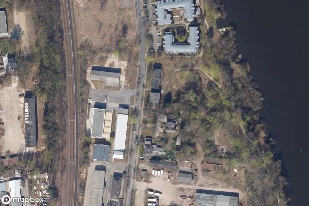 Satellitenansicht von Wohnhaus, eine verlassene Wohnhaus in Wildau, Deutschland