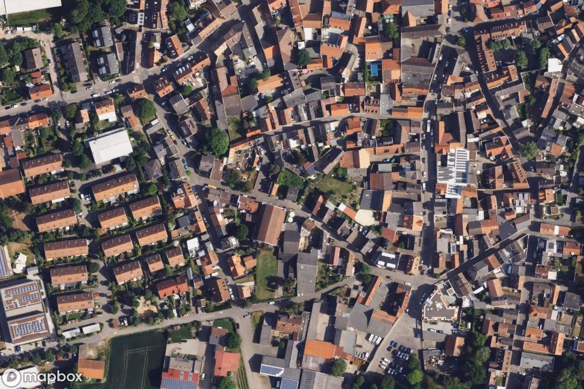 Satellitenansicht von Geisterhaus, eine verlassene  in Mainz, Deutschland