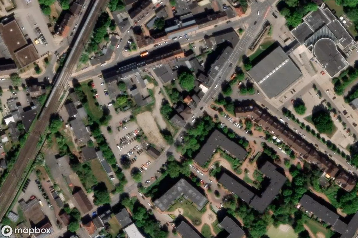 Aerial satellite view of Wohnhaus, an abandoned Residence in Schleswig-Holstein, Germany