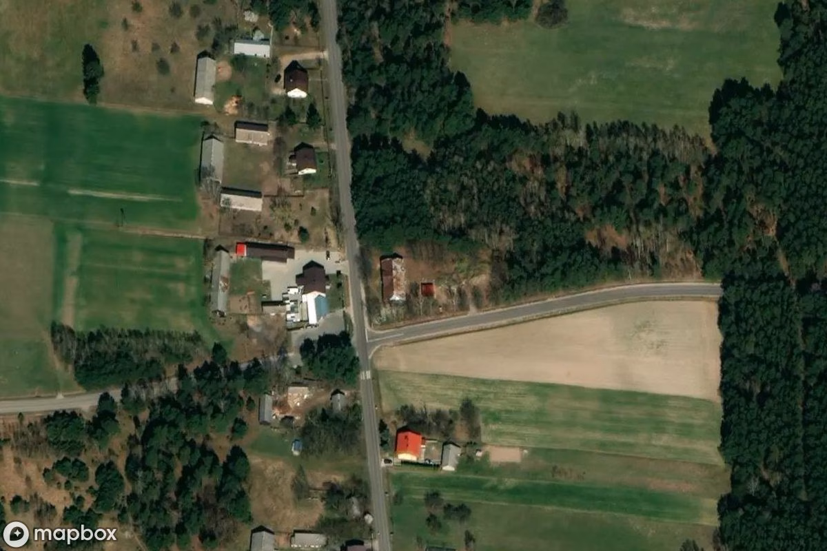 Satellitenansicht von Altanka, eine verlassene  in Daniłowo, Polen