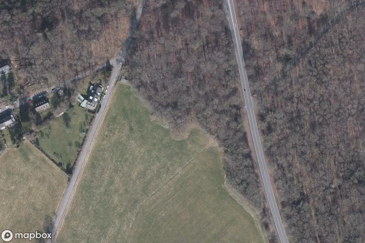 Műholdas légi felvétel Bunker helyszínről, egy elhagyatott Bunker itt: Aachen, Németország