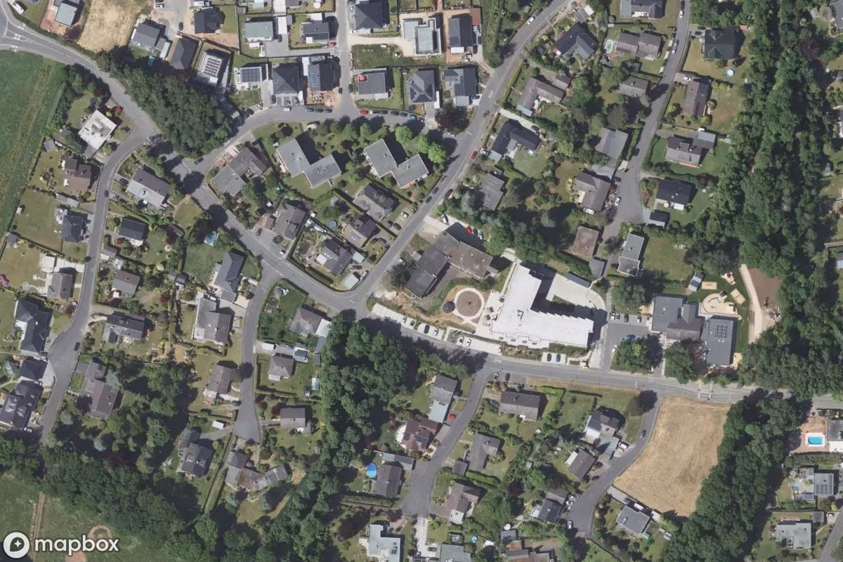 Satellitenansicht von Altenheim, eine verlassene Krankenhaus in Mechernich, Deutschland