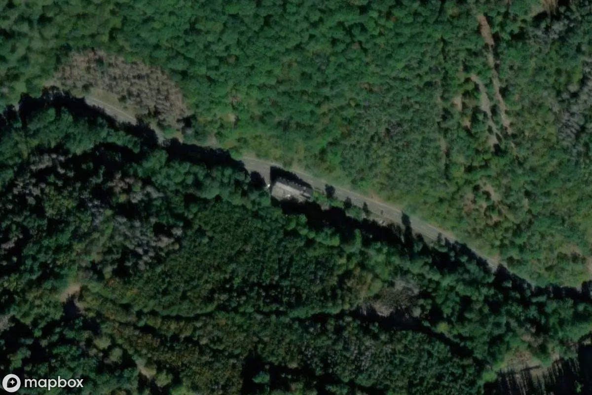 Satellitbillede set fra luften af Mühle, et forladt Fabrik i Springen, Tyskland