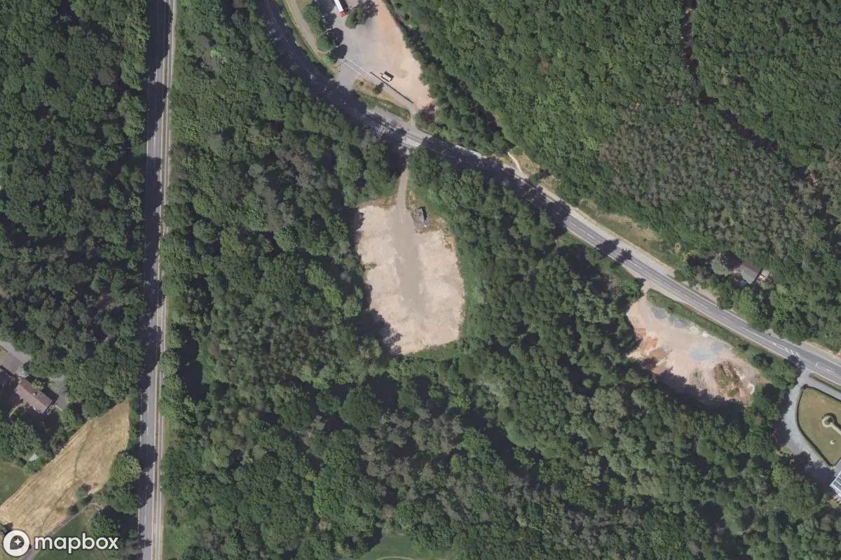 Vue aérienne satellite de Heim, un Hôpital abandonné à Mechernich, Allemagne