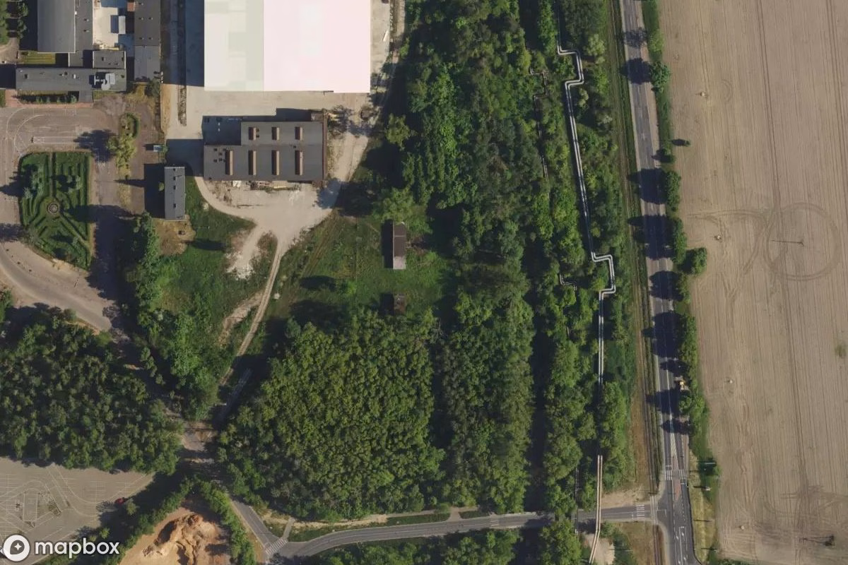 Satellitenansicht von Hydrofornia FUGO, eine verlassene Fabrik in Konin, Polen