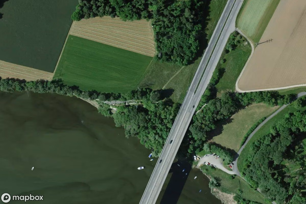 Satellitenansicht von Einsiedelei Magdalena, eine verlassene  in Düdingen, Schweiz