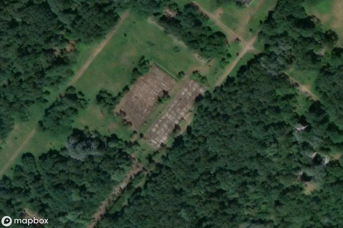 Satelitní letecký pohled na Hydrierwerk, opuštěné Továrna v Police, Polsko