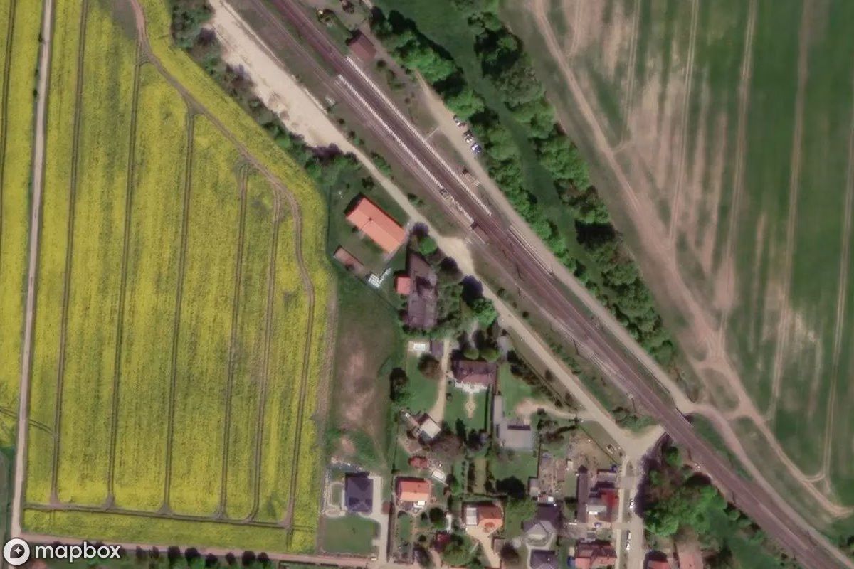 Satellitenansicht von Mühle, eine verlassene Fabrik in Drei Gleichen, Deutschland
