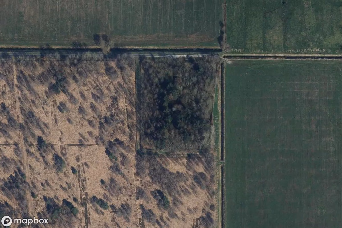 Satellitenansicht von Receiver-Station, eine verlassene Militär in Friedeburg, Deutschland