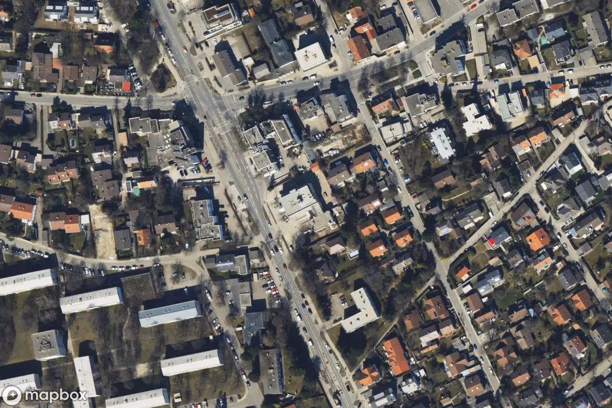 Satellitenansicht von Hotel, eine verlassene Hotel in Ottobrunn, Deutschland