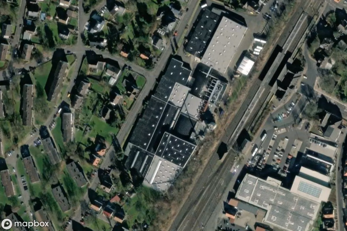 Satellitenansicht von Möbelfirma, eine verlassene  in Alsfeld, Deutschland