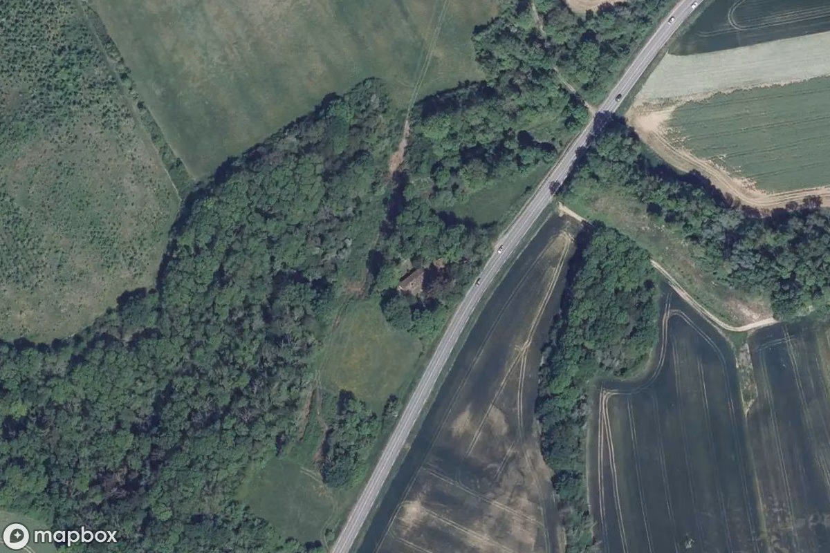 Vue aérienne satellite de Haus 654, un Résidence abandonné à Rettel, France