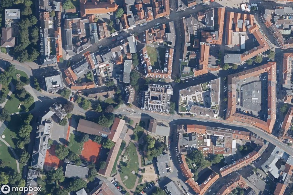 Vue aérienne satellite de Hotel, un Hôtel abandonné à Bielefeld, Allemagne