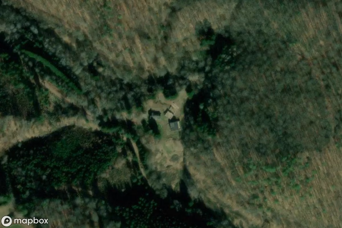 Satellitenansicht von Waldhotel, eine verlassene Hotel in Hasborn, Deutschland