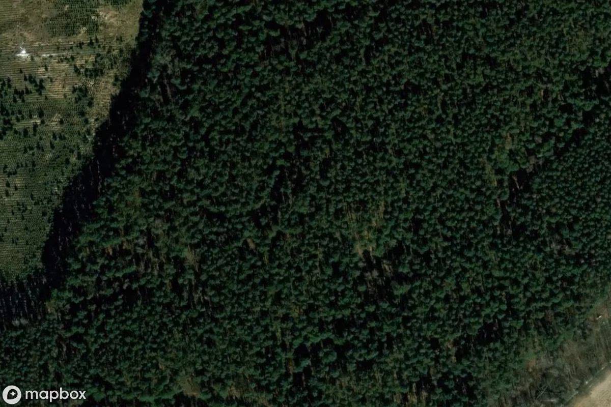 Satellitenansicht von Aussicht Barycz-Tal, eine verlassene  in Trzebicko, Polen