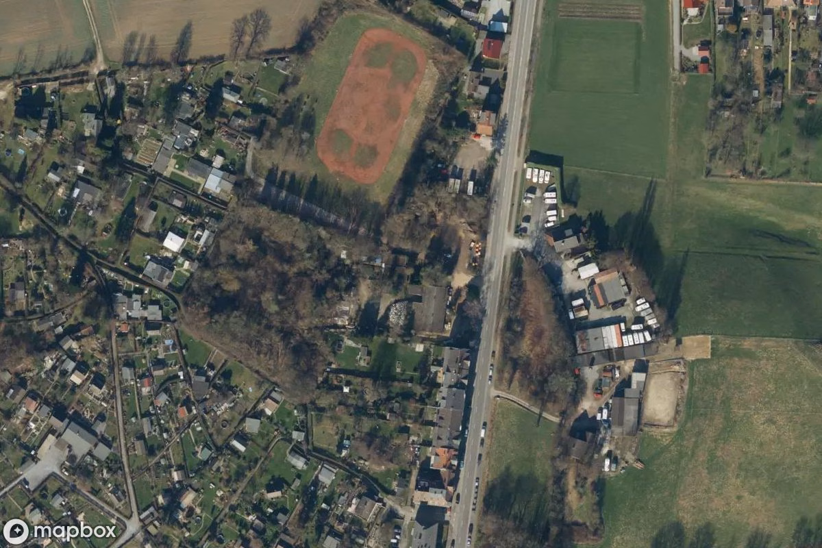 Satellitbillede set fra luften af Haus und Lagerhalle Pusch, et forladt i Wuppertal, Tyskland