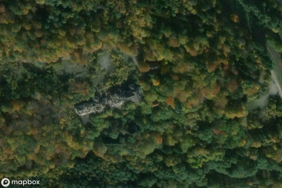 Satellitenansicht von Sanatorium, eine verlassene Krankenhaus in Stiege, Deutschland