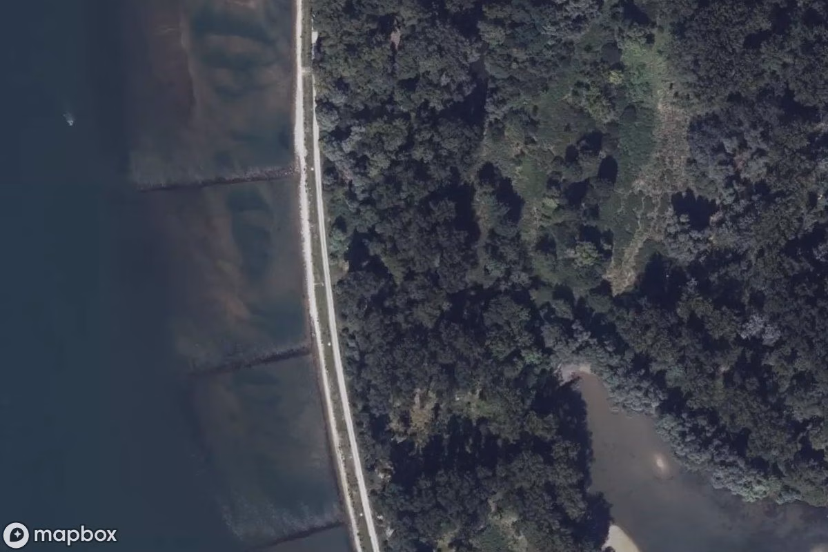 Vue aérienne satellite de Bunker, un Bunker abandonné à Hördt, Allemagne