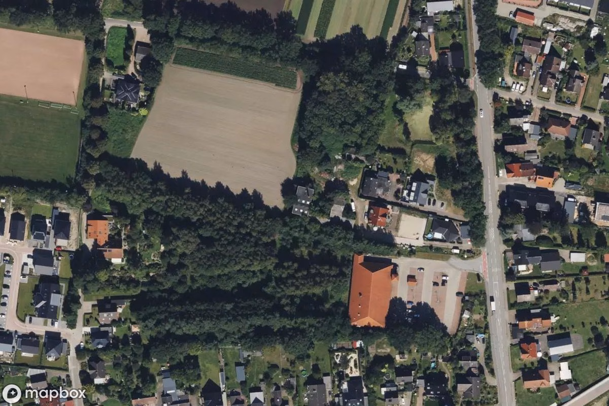 Satellitenansicht von Seifenfabrik, eine verlassene Fabrik in Heist, Deutschland