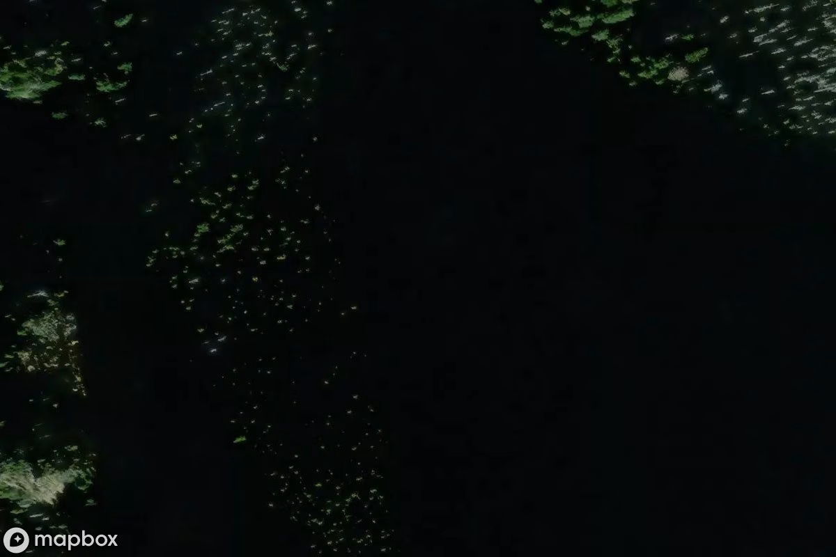 Aerial satellite view of Jaskinia Mroźna, an abandoned Cave in Kościelisko, Poland