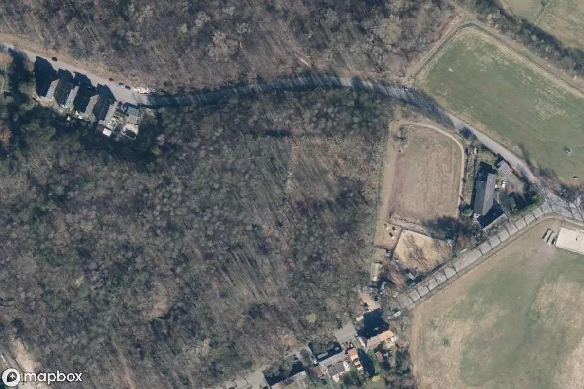 Aerial satellite view of Kokerei Zeche, an abandoned Mine in Bochum, Germany
