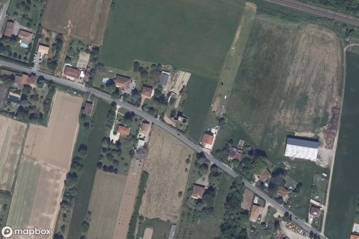 Satellitenansicht von Alte Mühle, eine verlassene Fabrik in Colayrac-Saint-Cirq, Frankreich