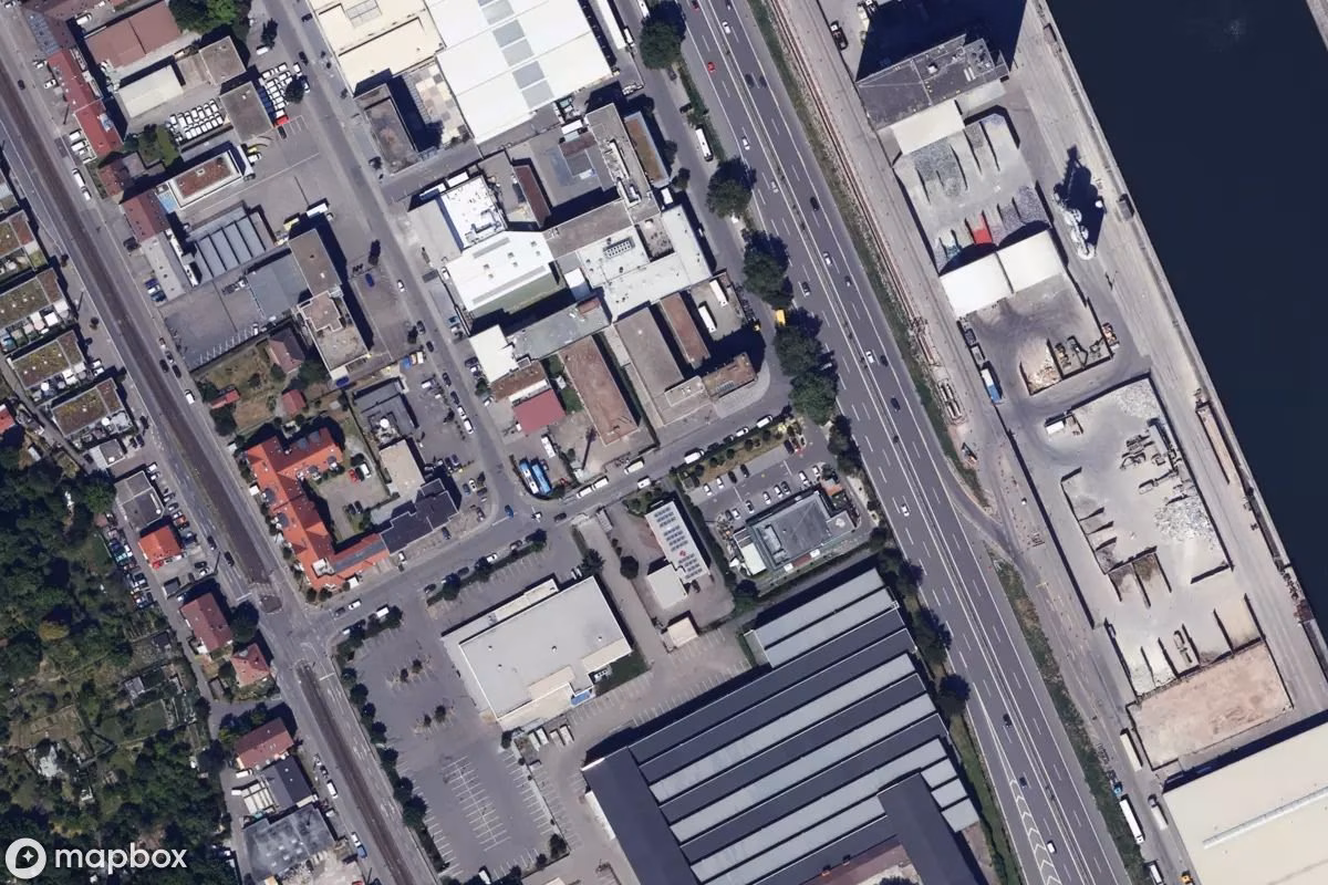 Satellitenansicht von Büroräume, eine verlassene in Stuttgart, Deutschland