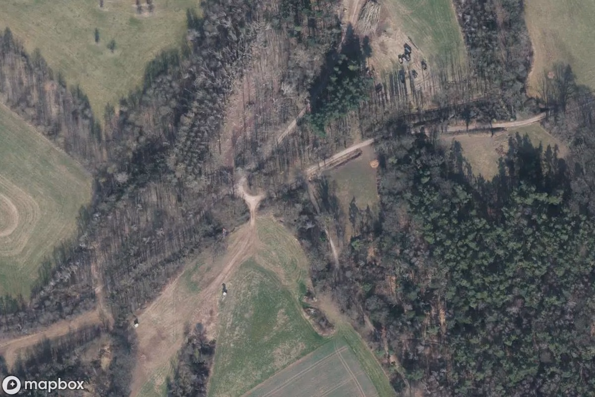 Satellitenansicht von Bunker, eine verlassene Bunker in Kreuzau, Deutschland