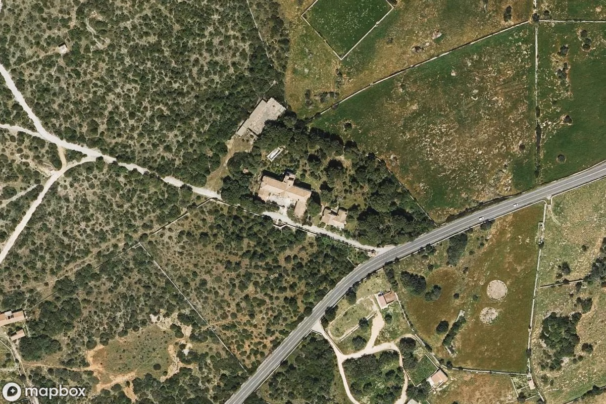 Satellitenansicht von Lost Place, eine verlassene  in Ciutadella, Spanien