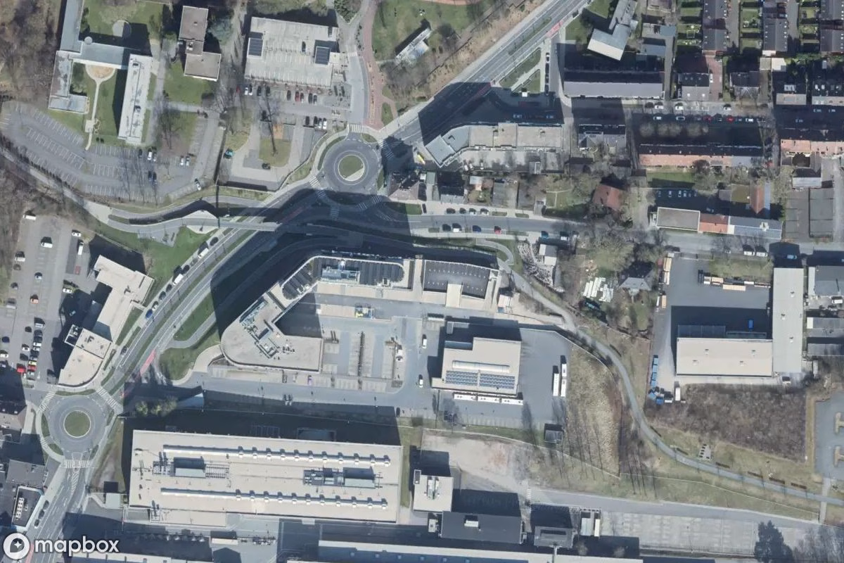 Satellitenansicht von Bahnhof, eine verlassene Bahnhof in Witten, Deutschland