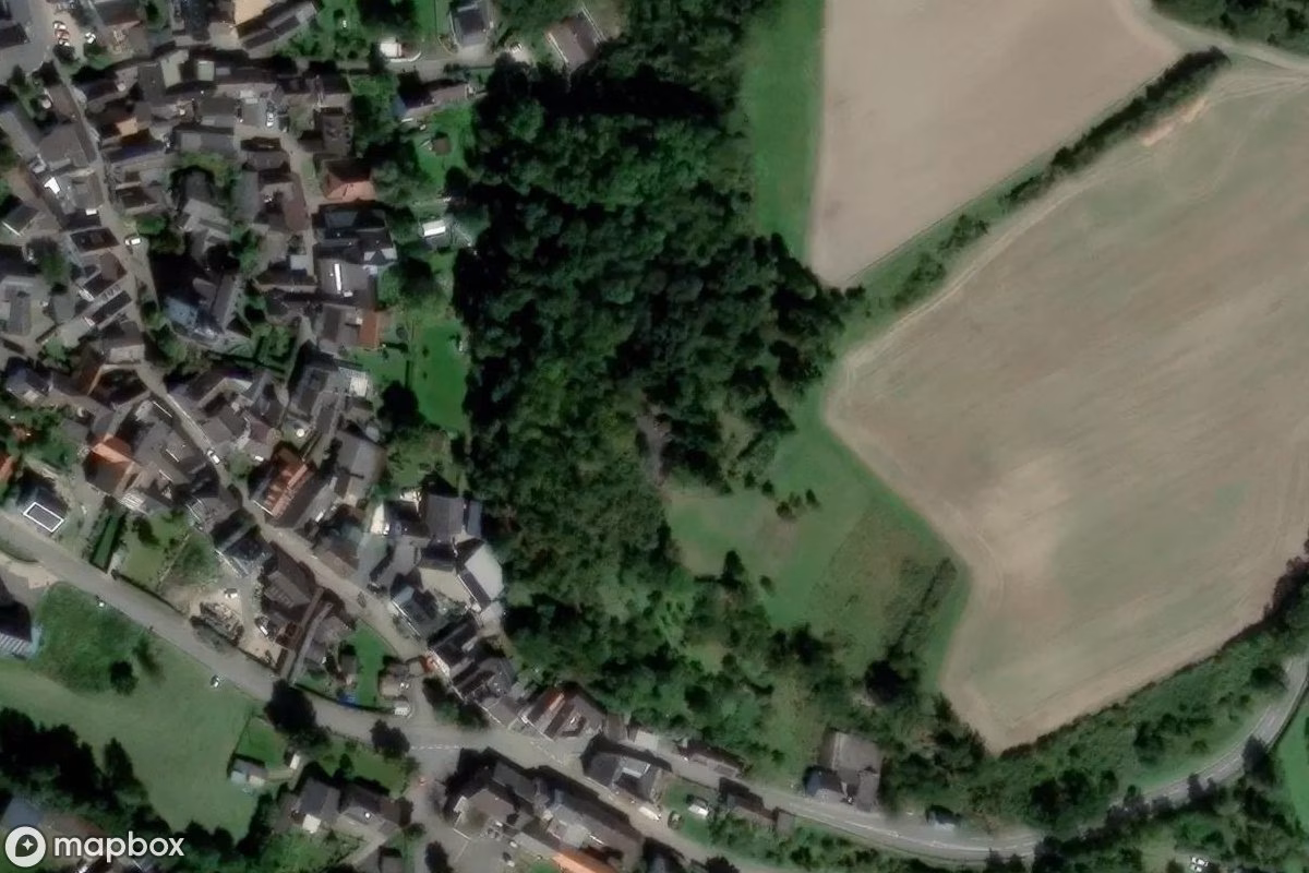 Satellitbillede set fra luften af Haus, et forladt  i Königsfeld, Tyskland