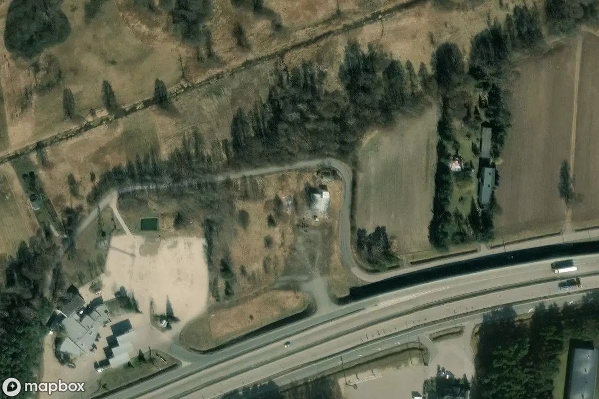 Satellitenansicht von Magasin Euro Smak, eine verlassene  in Studzianki, Polen