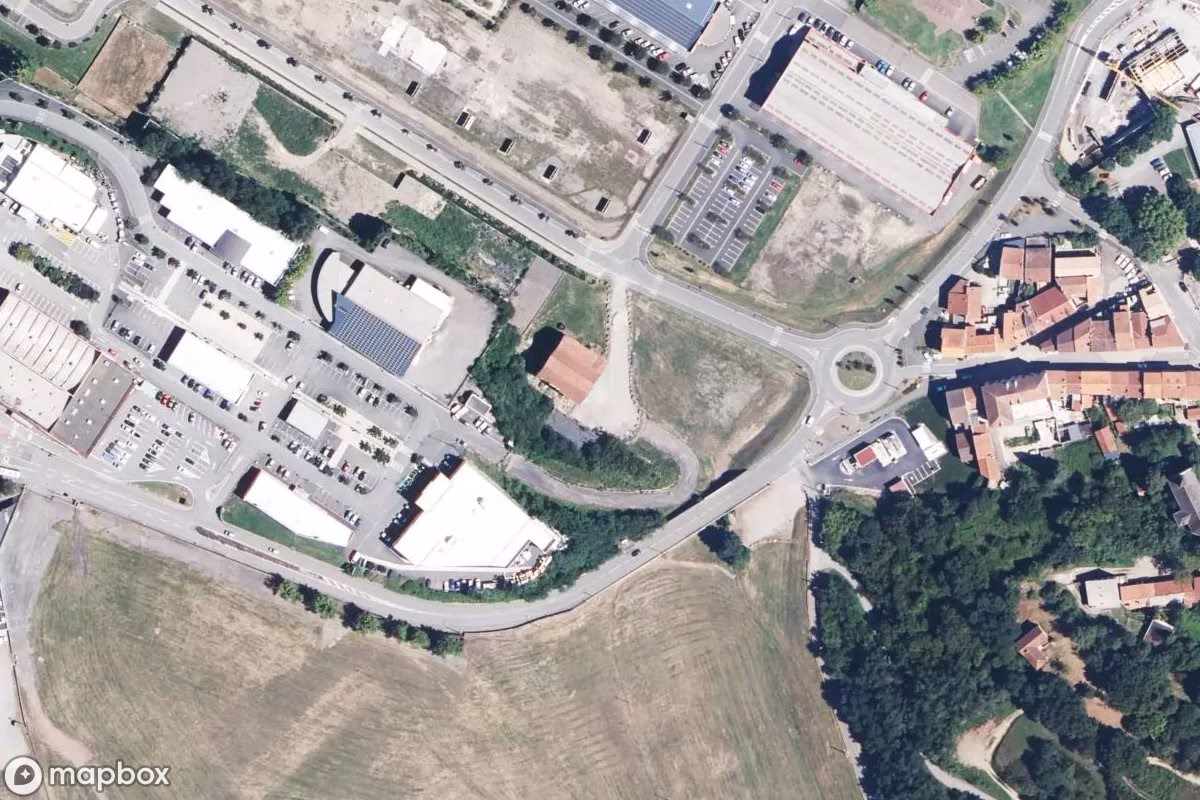 Satellitenansicht von Lost Place, eine verlassene  in Decazeville, Frankreich