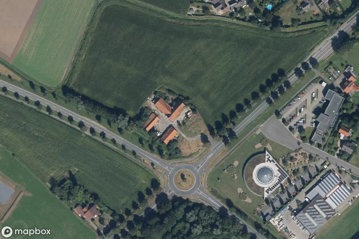 Satellitenansicht von Hof, eine verlassene Bauernhof in Ahaus, Deutschland