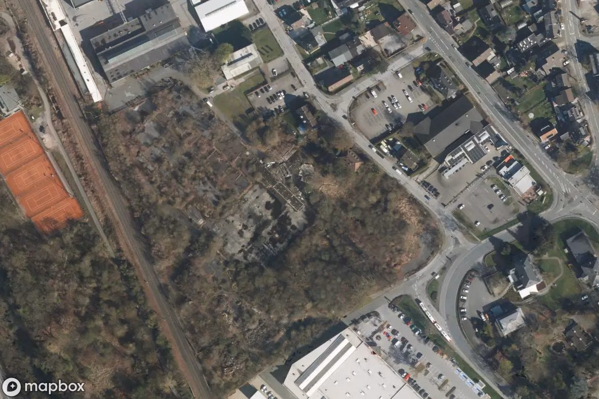 Satellitenansicht von Kellergewölbe, eine verlassene  in Menden (Sauerland), Deutschland