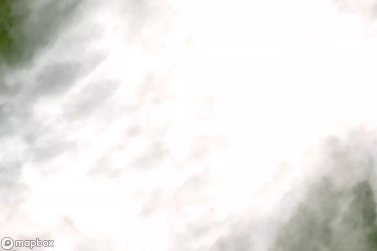 Vista aérea por satélite de Tarnica, un abandonado en Wołosate, Polonia