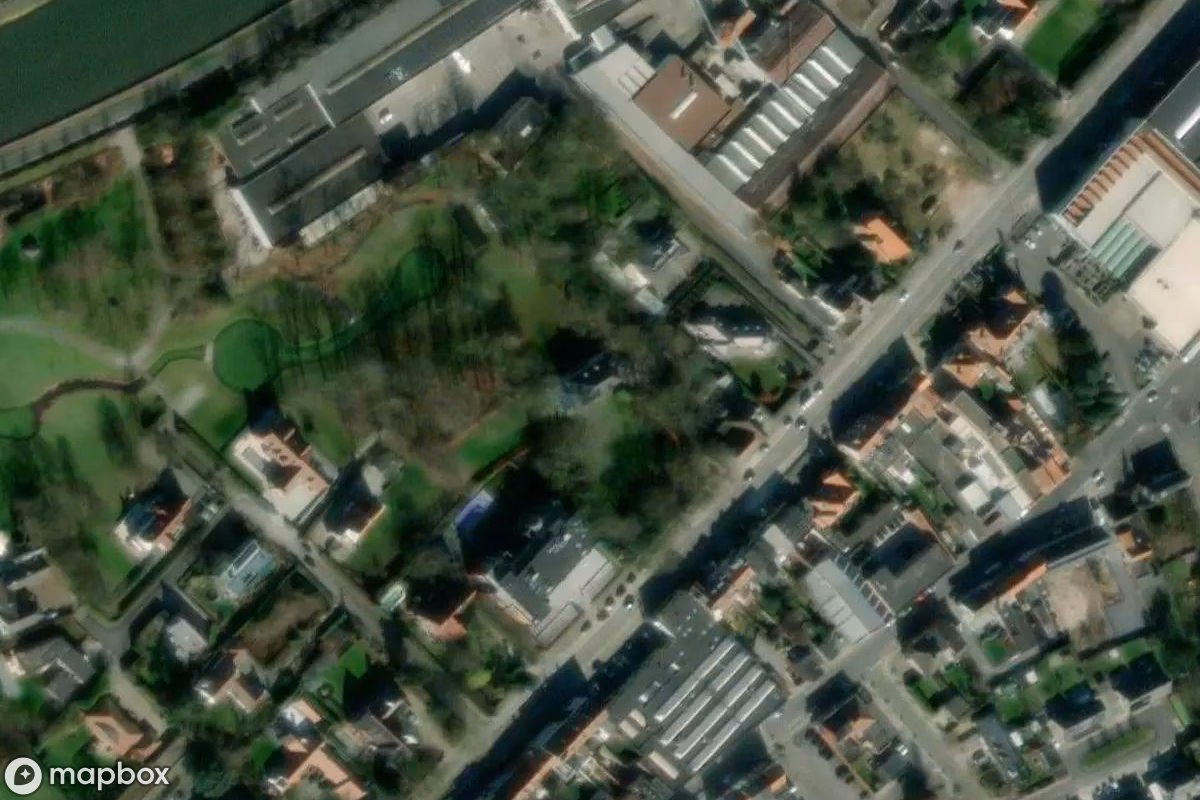 Satellitenansicht von Lost Place, eine verlassene  in Kortrijk, Belgien