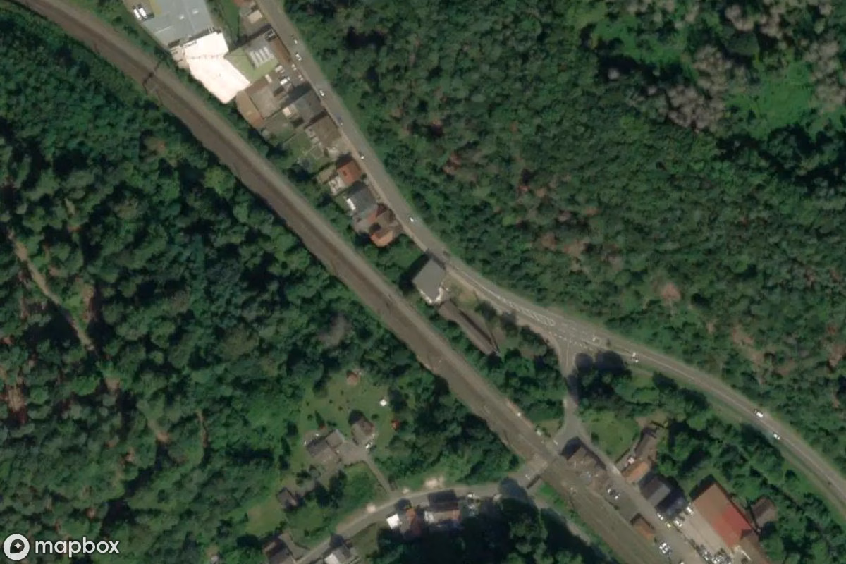 Satellitenansicht von Hotel, eine verlassene Hotel in Weidenthal, Deutschland