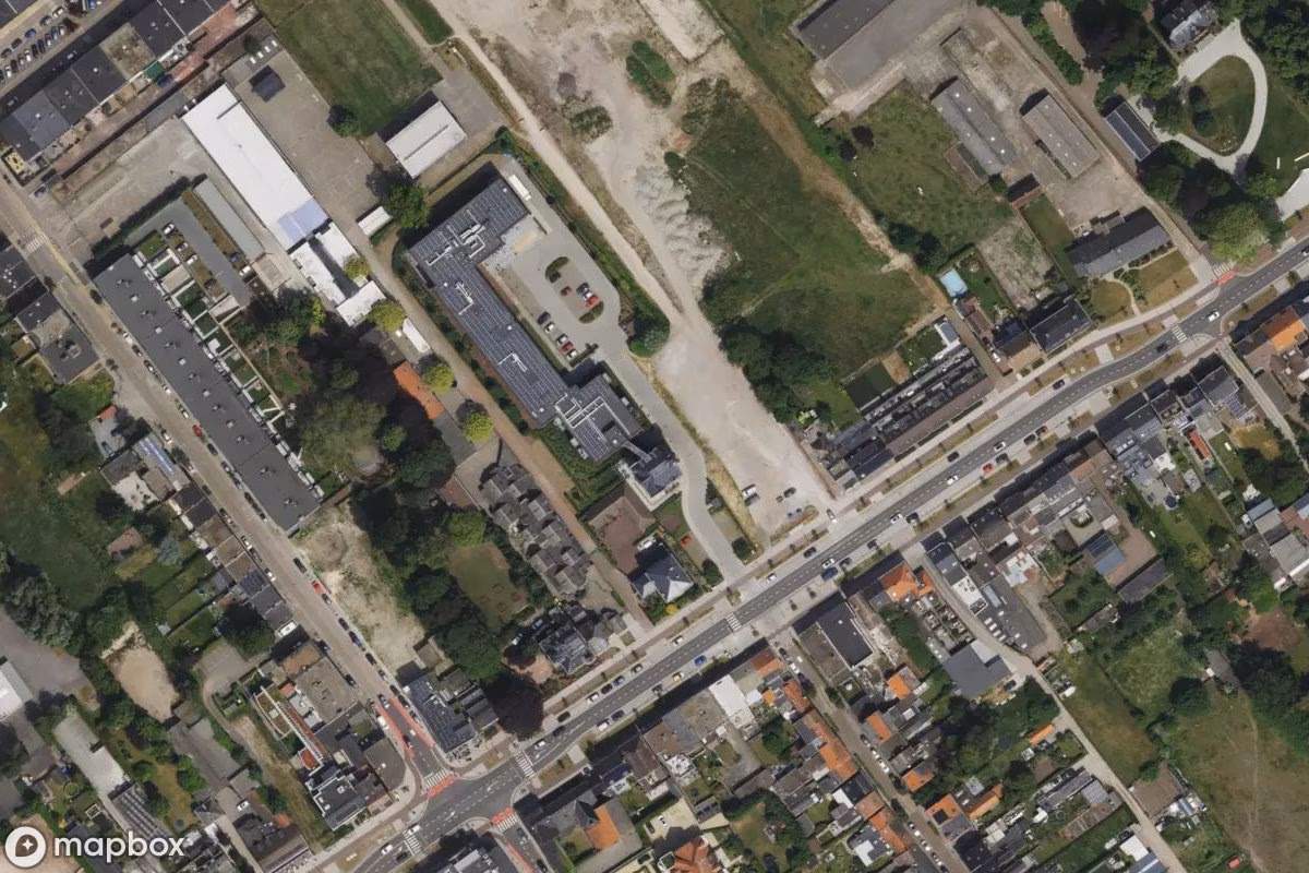 Satellitenansicht von Château Gramophone, eine verlassene Schloss in Stabroek, Belgien