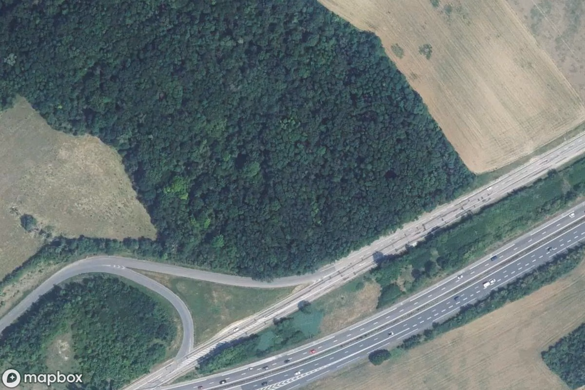 Satellitenansicht von Lost Place, eine verlassene  in Gondreville, Frankreich