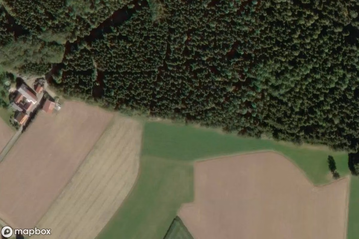 Satellitenansicht von Bunker, eine verlassene Bunker in Bärnau, Deutschland