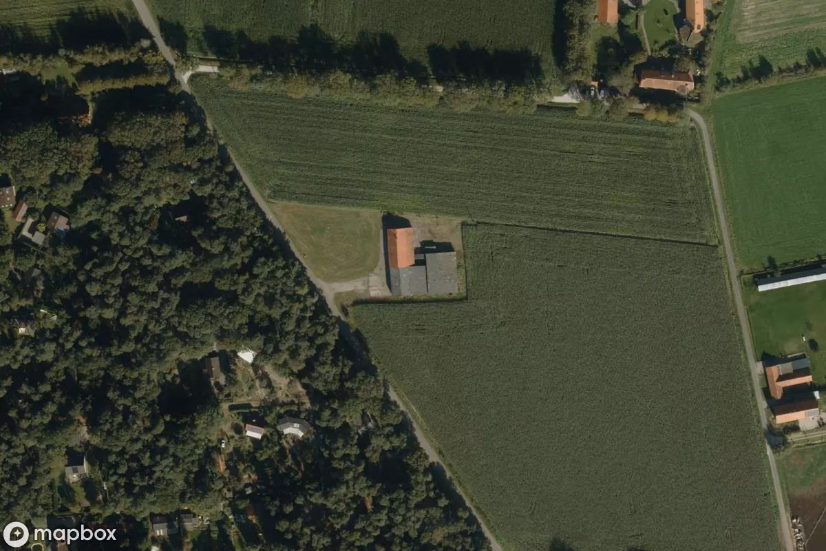 Vue aérienne satellite de Man, un Usine abandonné à Merksplas, Belgique