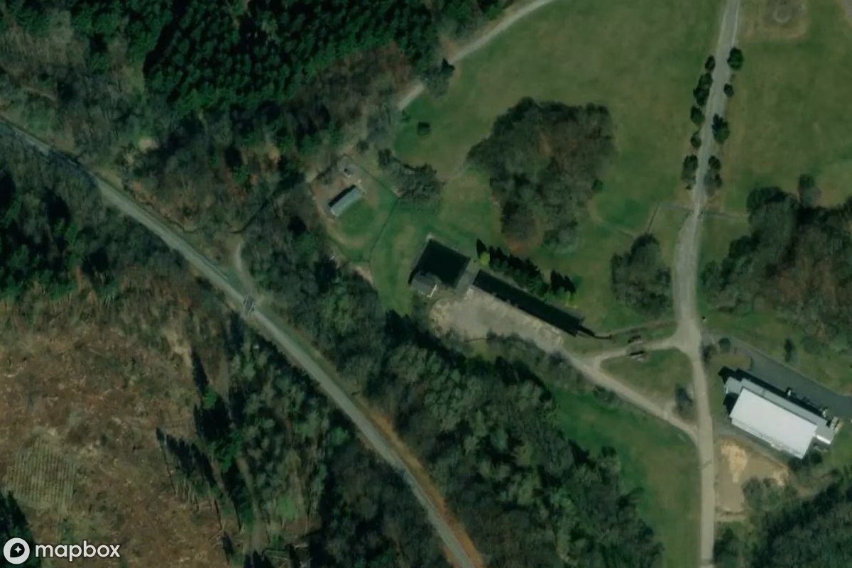 Satelitní letecký pohled na siehe Beitrag, opuštěné  v Westerburg, Německo