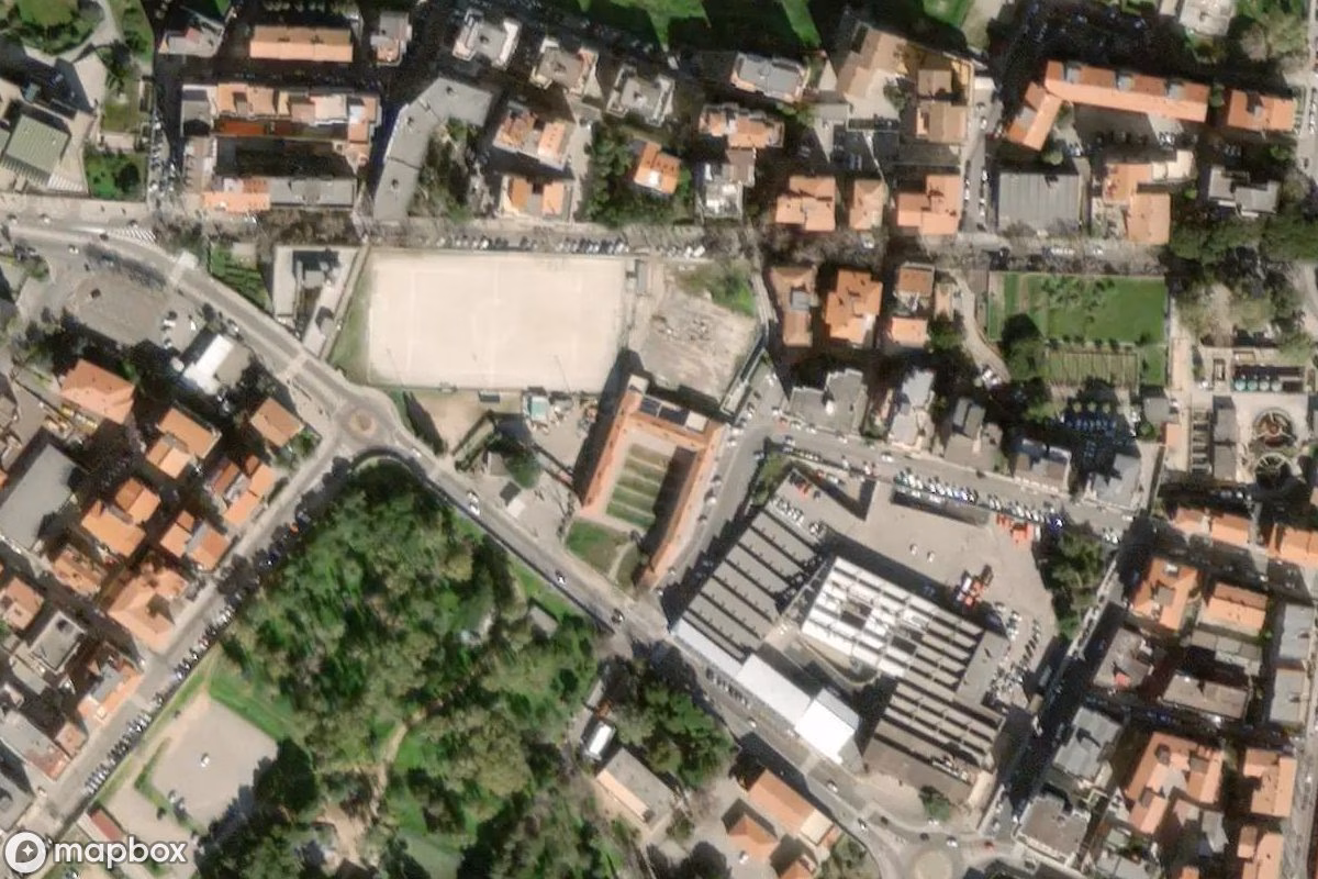 Satellitenansicht von Waisenhaus, eine verlassene  in Sassari, Italien
